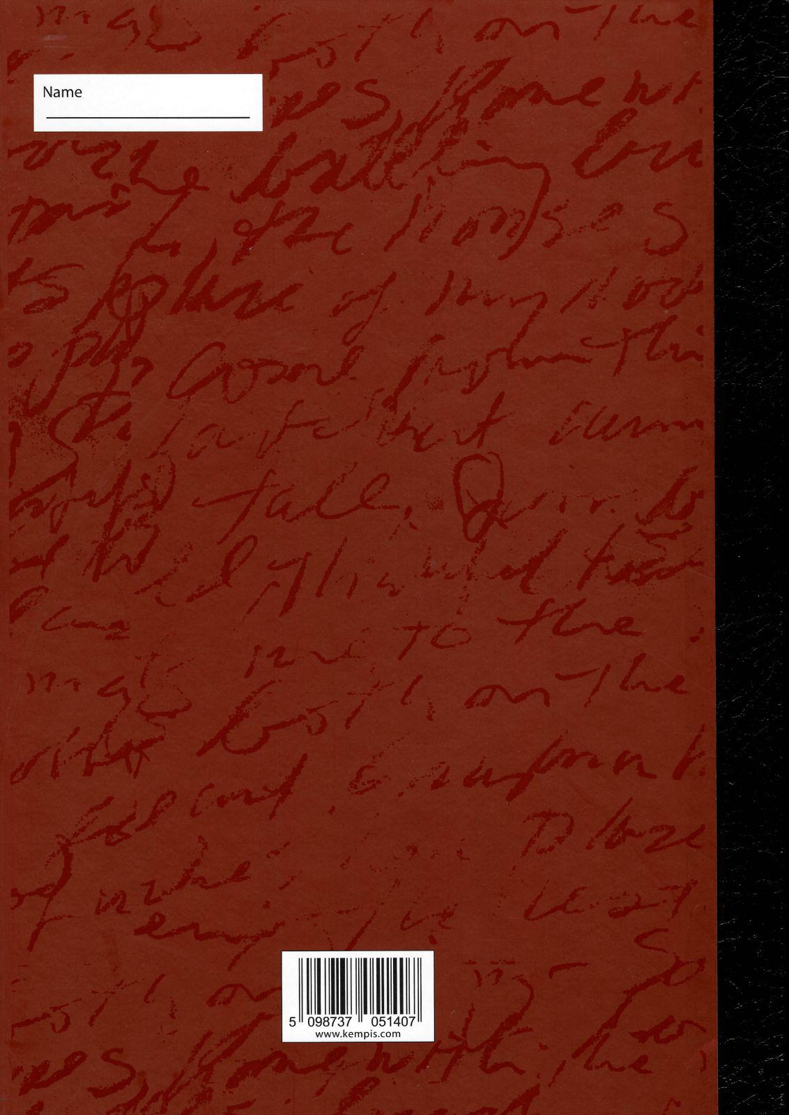 Notebook - A4 - Hardback - 200 Page by Lismore on Schoolbooks.ie