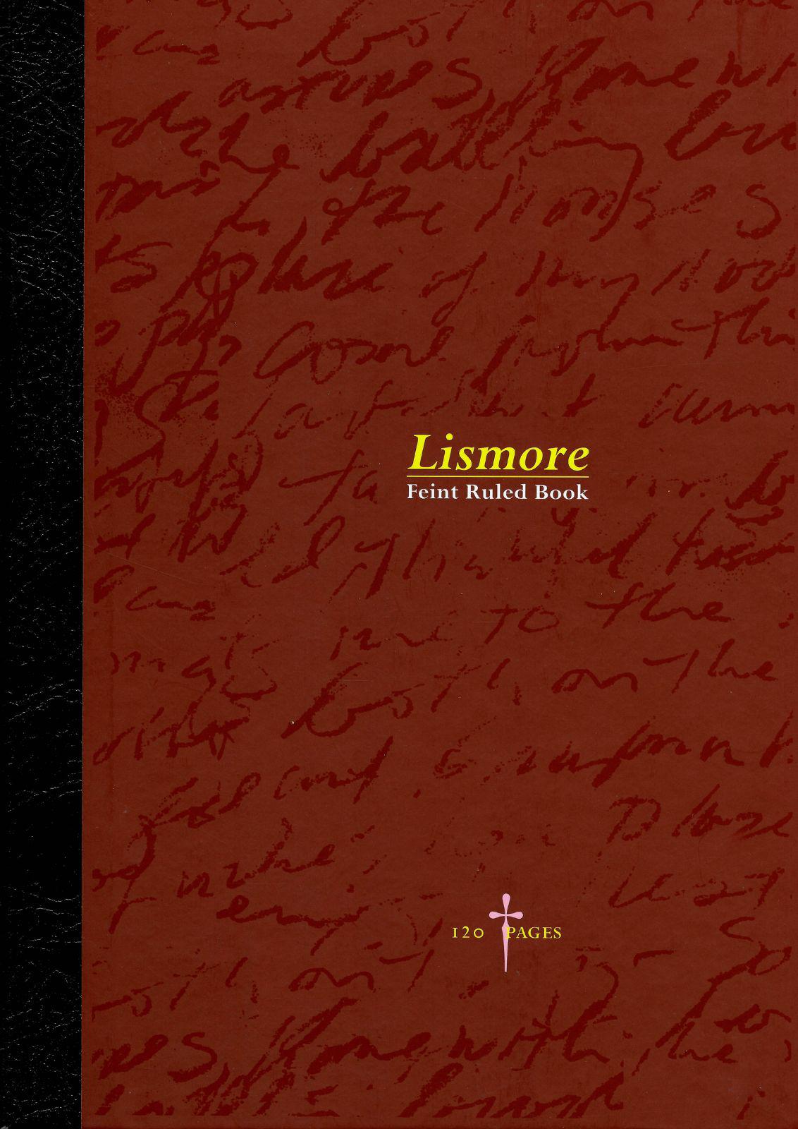 Notebook - A4 - Hardback - 120 Page - Red Cover by Lismore on Schoolbooks.ie