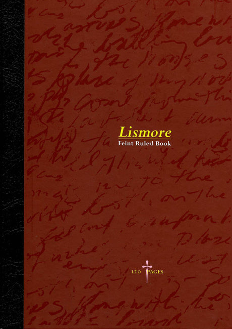 Notebook - A4 - Hardback - 120 Page - Red Cover by Lismore on Schoolbooks.ie