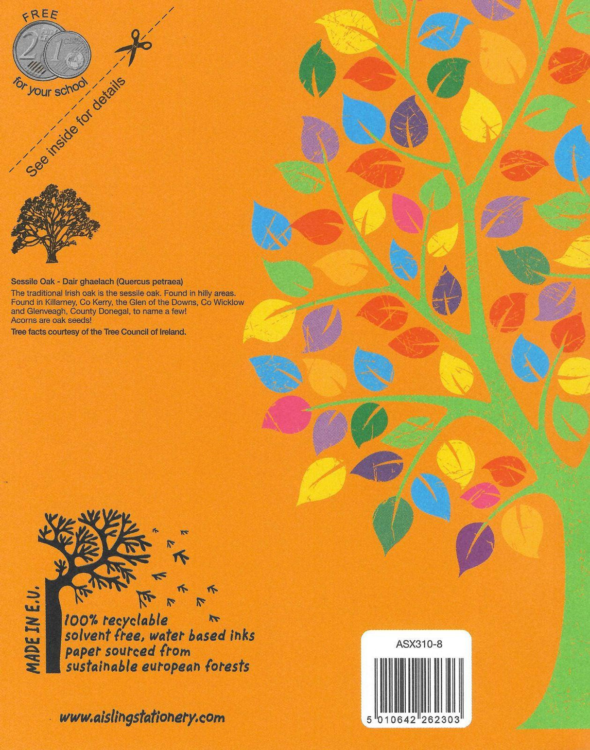 ■ Aisling Junior Sum Copy - 10mm Squares - 32 Page - ASX310 by Aisling on Schoolbooks.ie