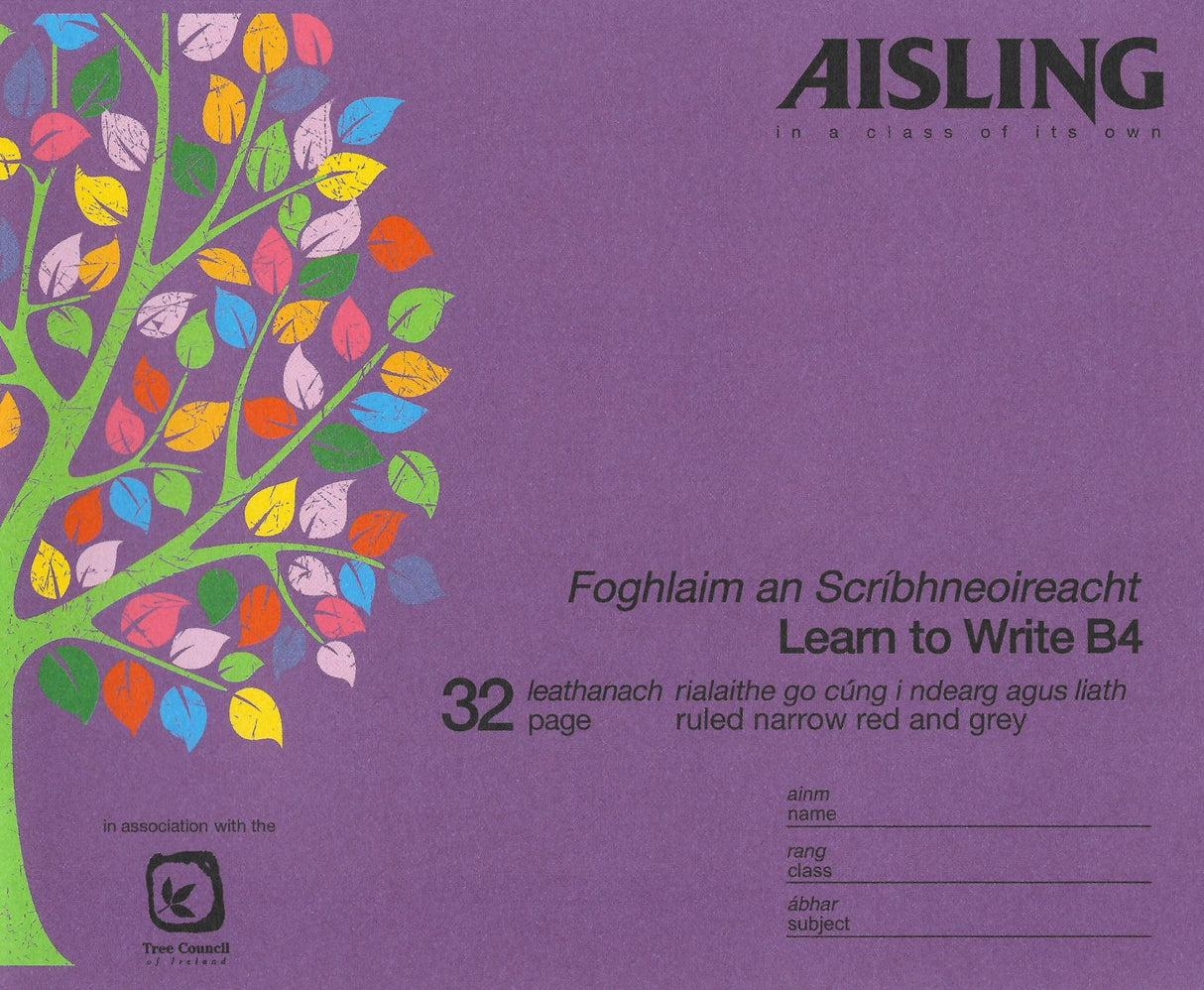 ■ Aisling Junior Copybook 32 Page - ASJ10 by Aisling on Schoolbooks.ie