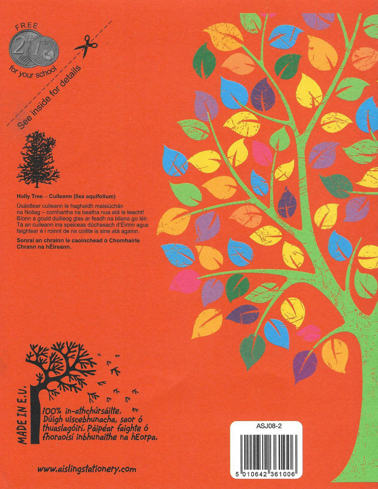 ■ Aisling Junior Copybook 32 Page - ASJ08 by Aisling on Schoolbooks.ie