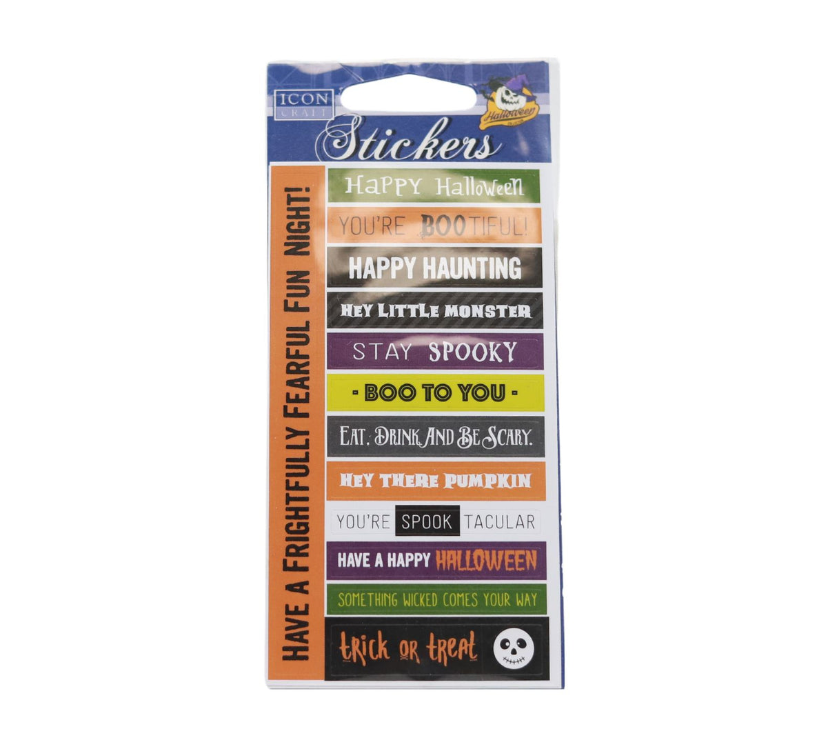 Icon Craft Card 14 Stickers - Halloween by Icon Craft on Schoolbooks.ie