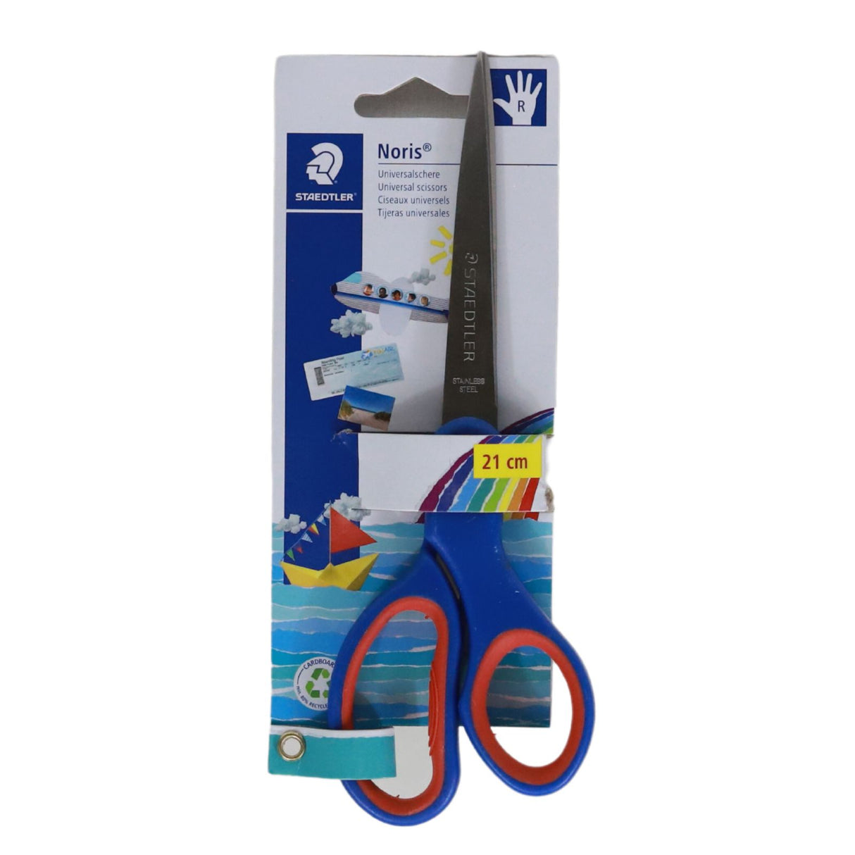 Staedtler - 21cm Noris Scissors for Children - Right-handed by Staedtler on Schoolbooks.ie