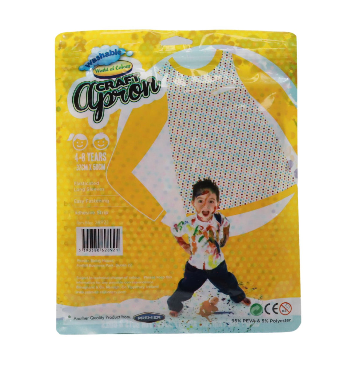 World of Colour - Craft Apron - 37x50cm - 4-8 years by World of Colour on Schoolbooks.ie