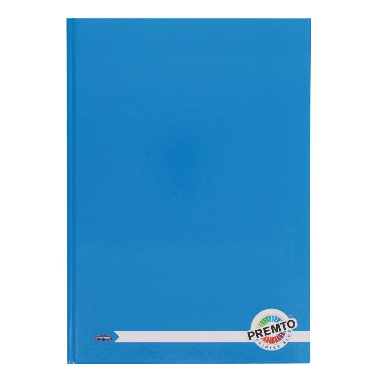 Premto - A4 160pg Hardcover Notebook - Printer Blue by Premto on Schoolbooks.ie