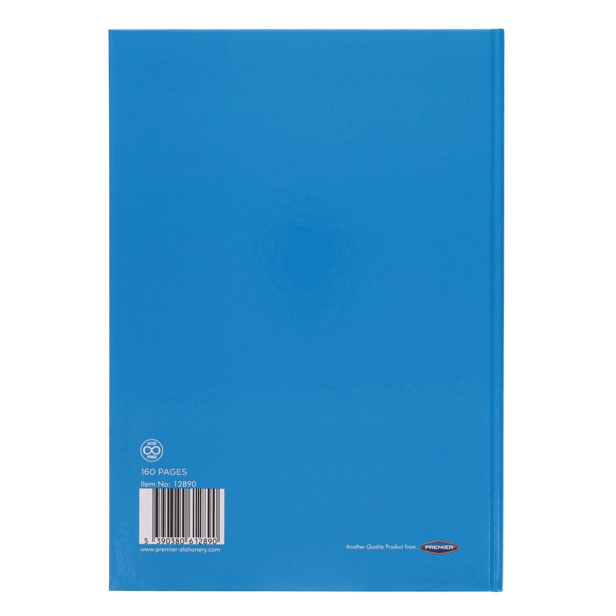 Premto - A4 160pg Hardcover Notebook - Printer Blue by Premto on Schoolbooks.ie