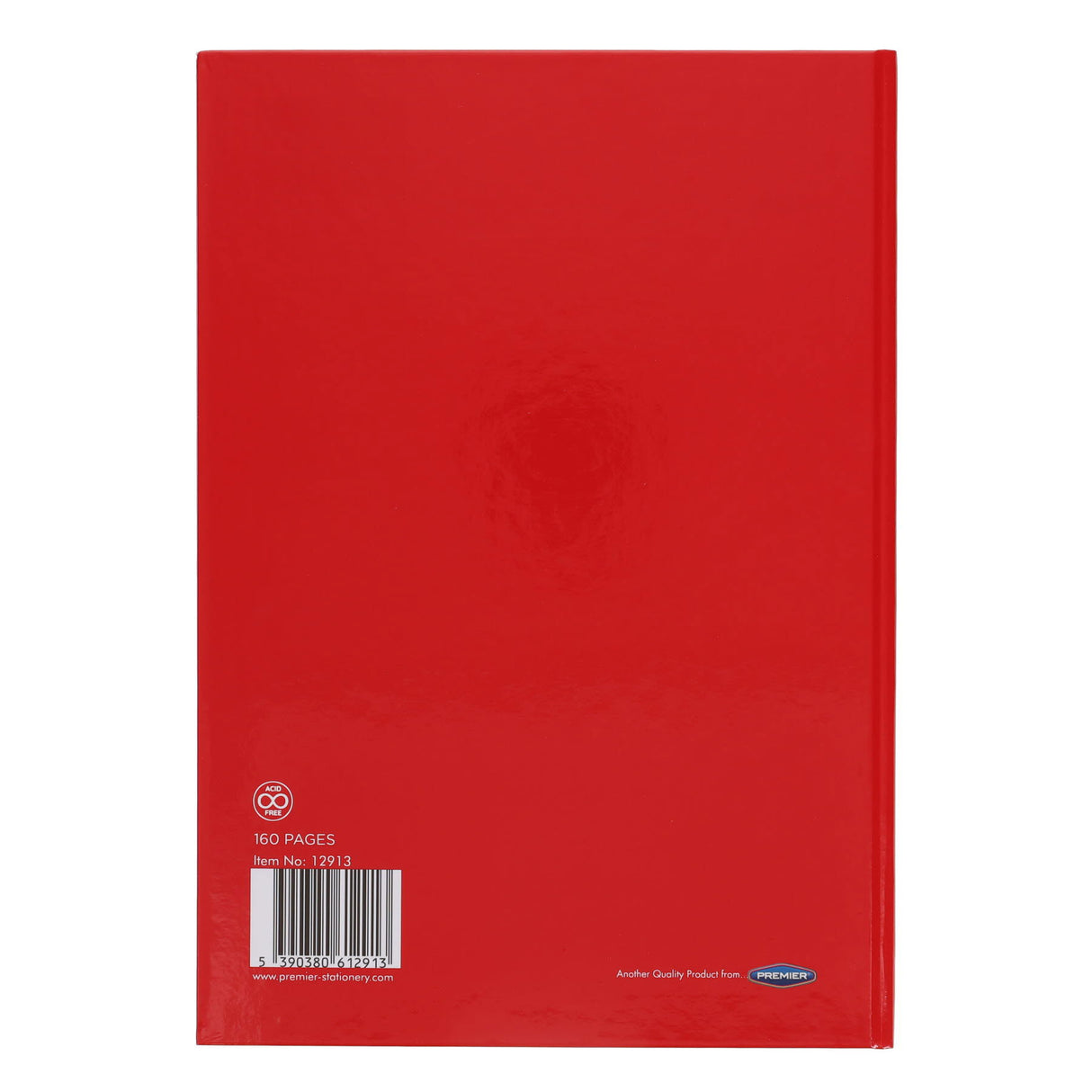 Premto - A4 160pg Hardcover Notebook - Red by Premto on Schoolbooks.ie