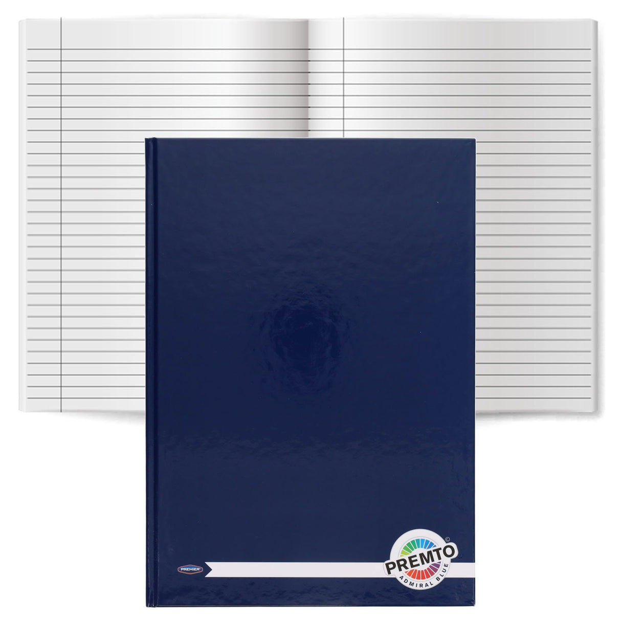 Premto - Hardback Notebook - A4 - 160 Page - Assorted - Pack of 5 by Premto on Schoolbooks.ie