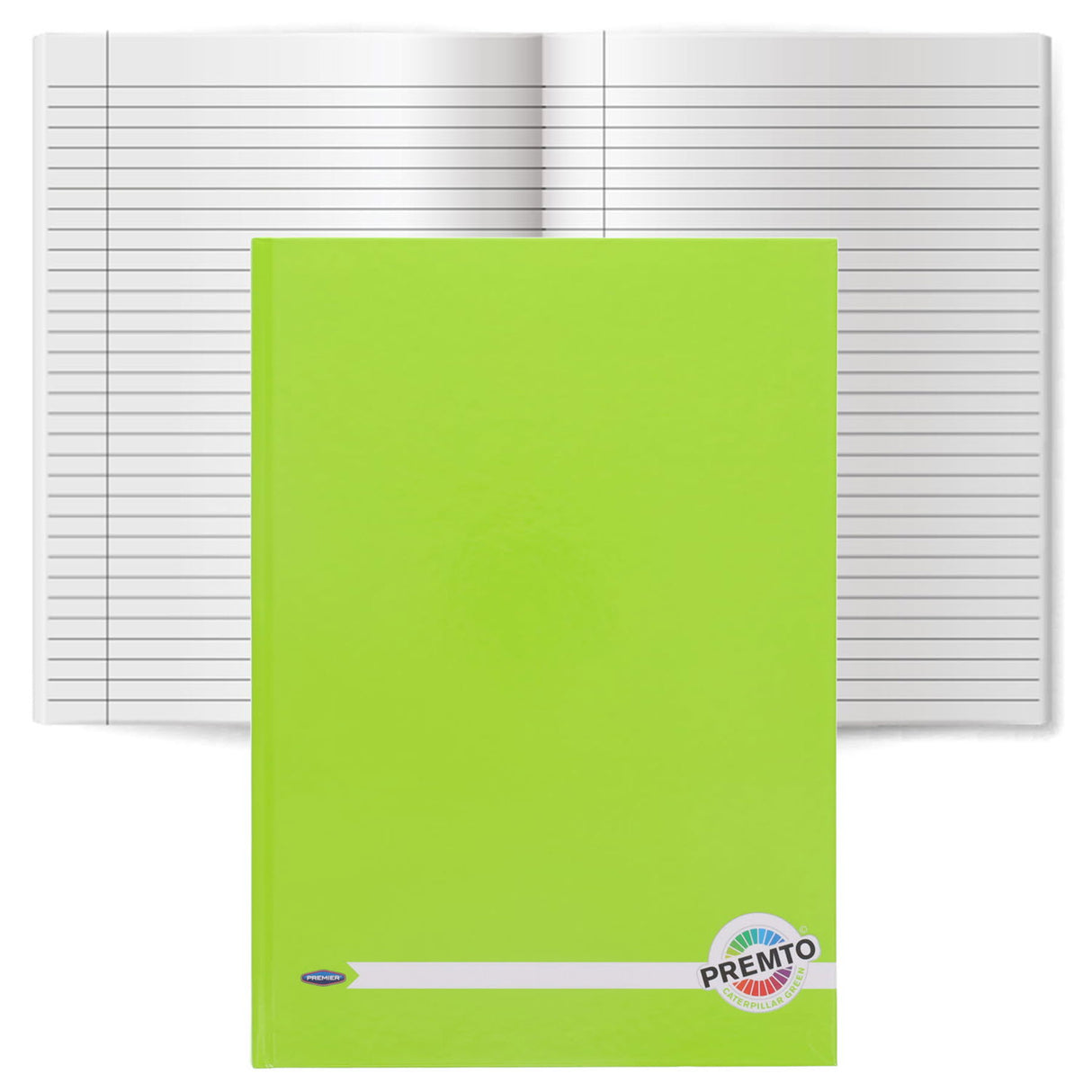 Premto - Hardback Notebook - A4 - 160 Page - Assorted - Pack of 5 by Premto on Schoolbooks.ie