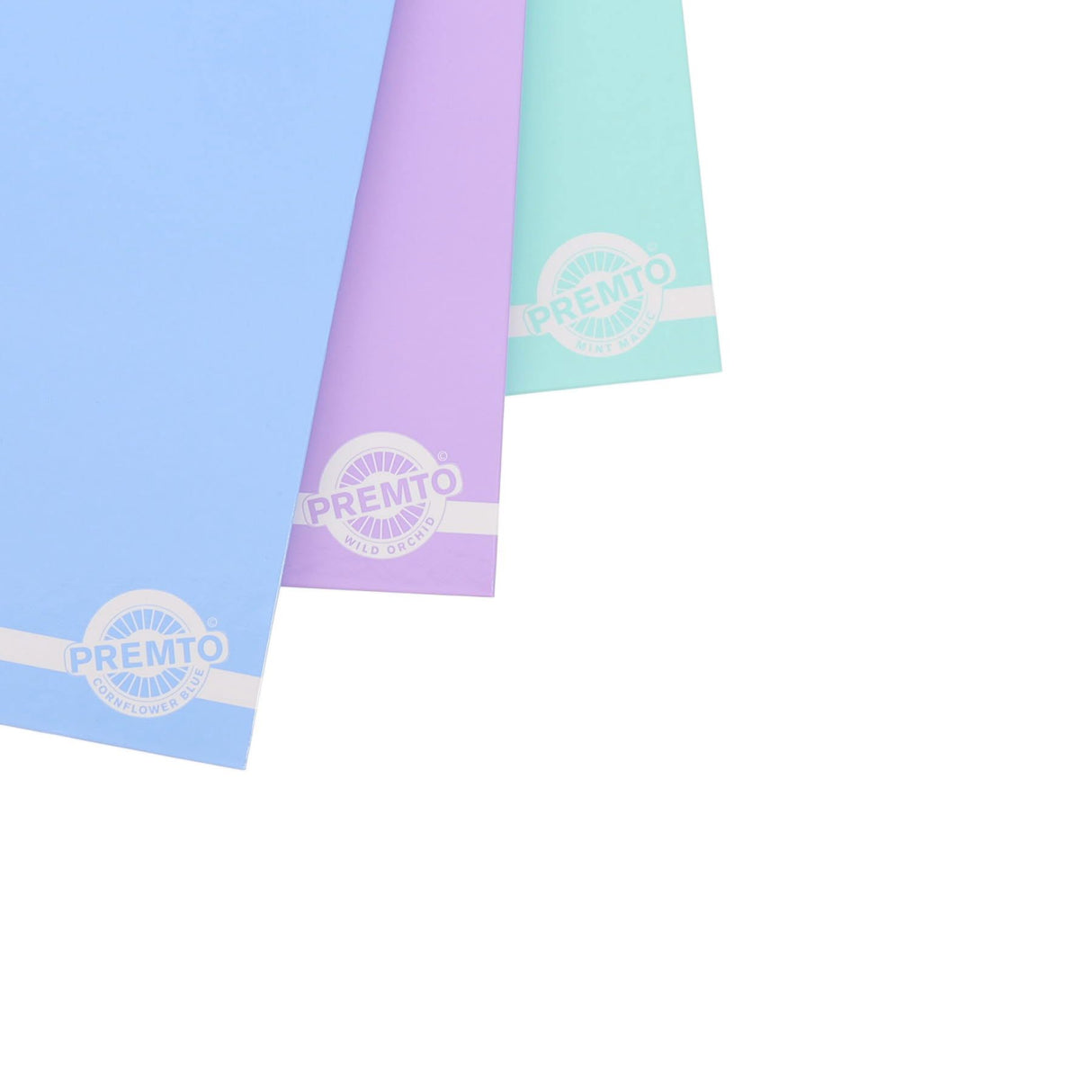 Premto - Hardback Notebooks - Pastel - A4 - 160 Page - Pack of 3 by Premto on Schoolbooks.ie