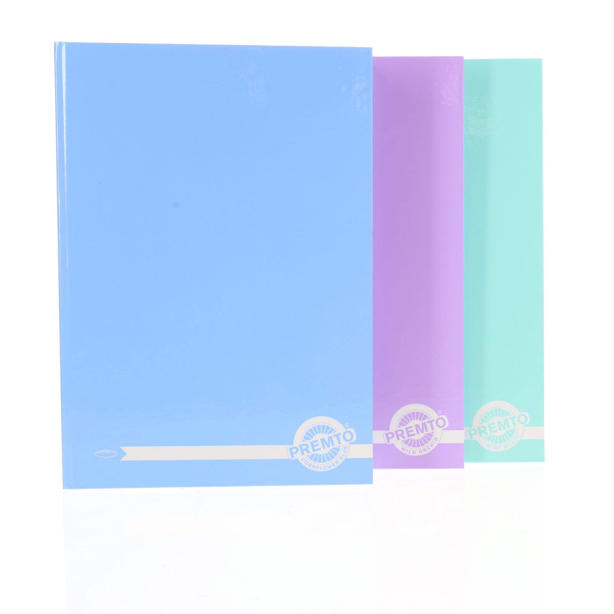 Premto - Hardback Notebooks - Pastel - A4 - 160 Page - Pack of 3 by Premto on Schoolbooks.ie