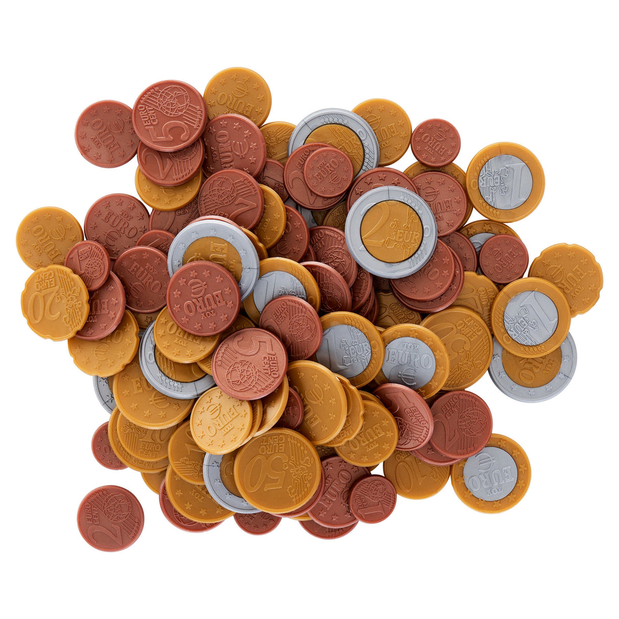 Clever Kidz - Coin Money Set - Euro - 120 Pieces by Clever Kidz on Schoolbooks.ie