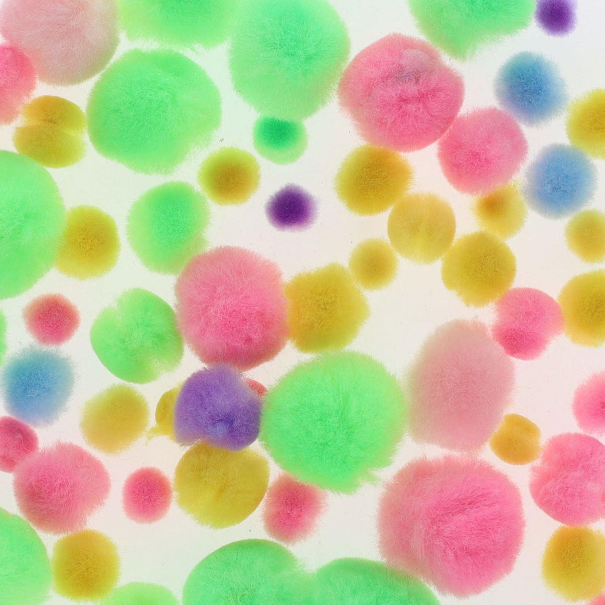 Crafty Bitz - Pom Poms - Pastel - Pack of 70 by Crafty Bitz on Schoolbooks.ie