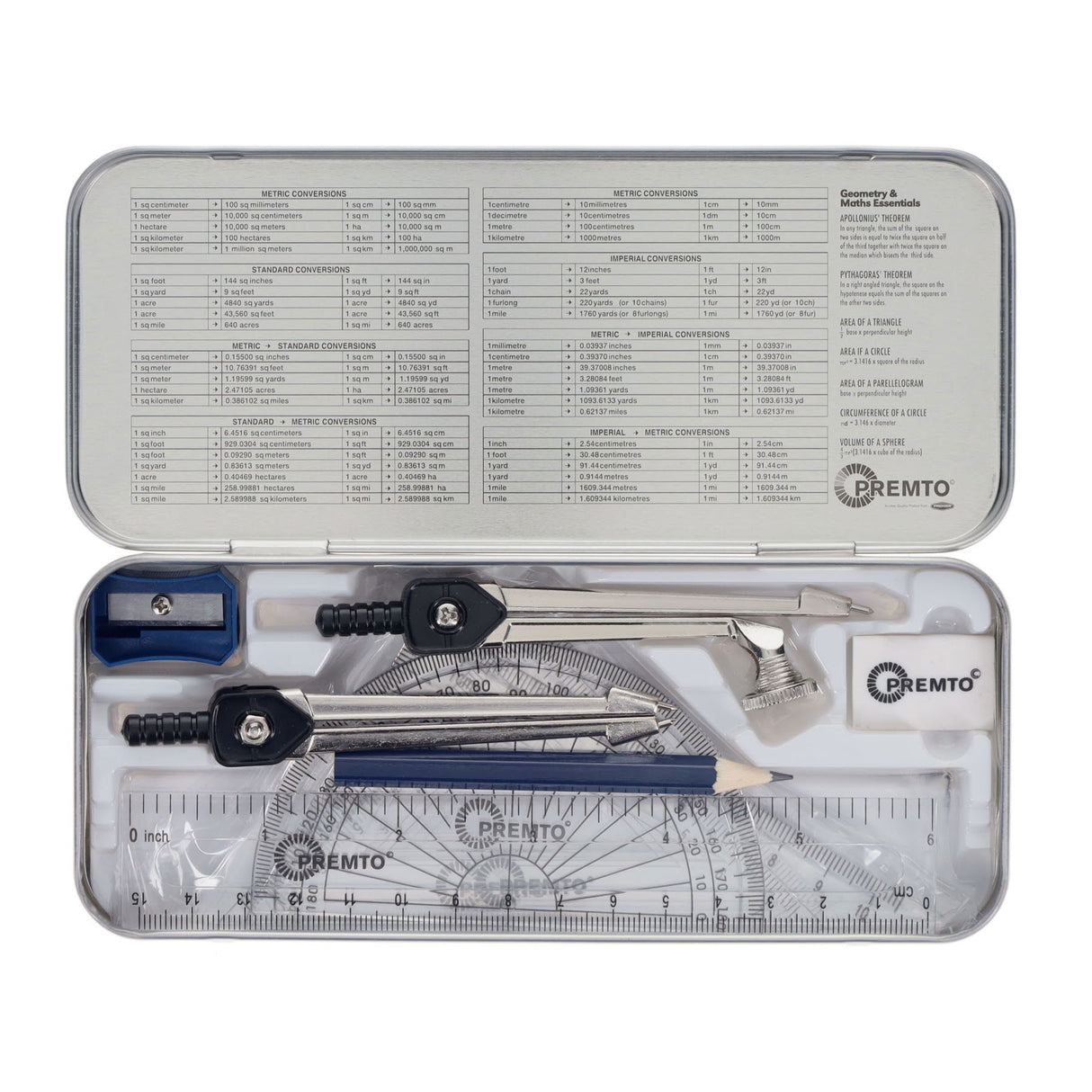 Premto - Maths Set - 9 Piece - Asst