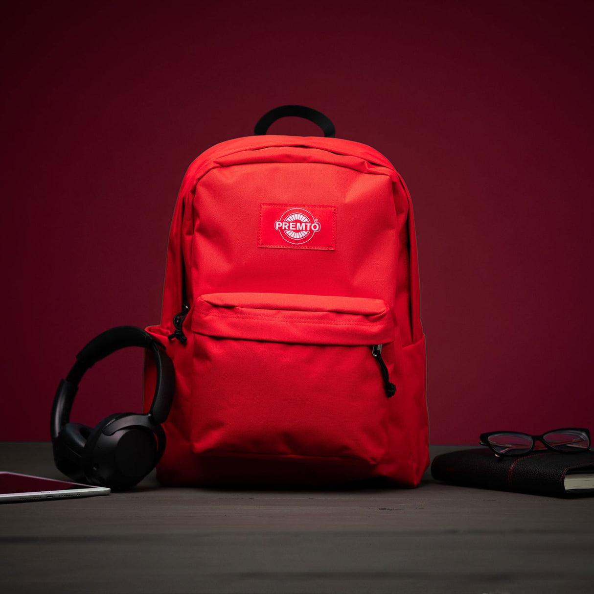 Premto Backpack - 26 Litre - Ketchup Red by Premto on Schoolbooks.ie