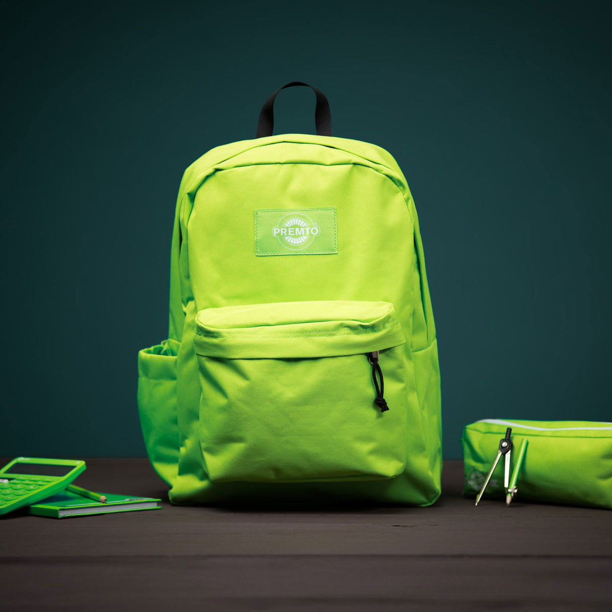 Premto Backpack - 26 Litre - Caterpillar Green by Premto on Schoolbooks.ie