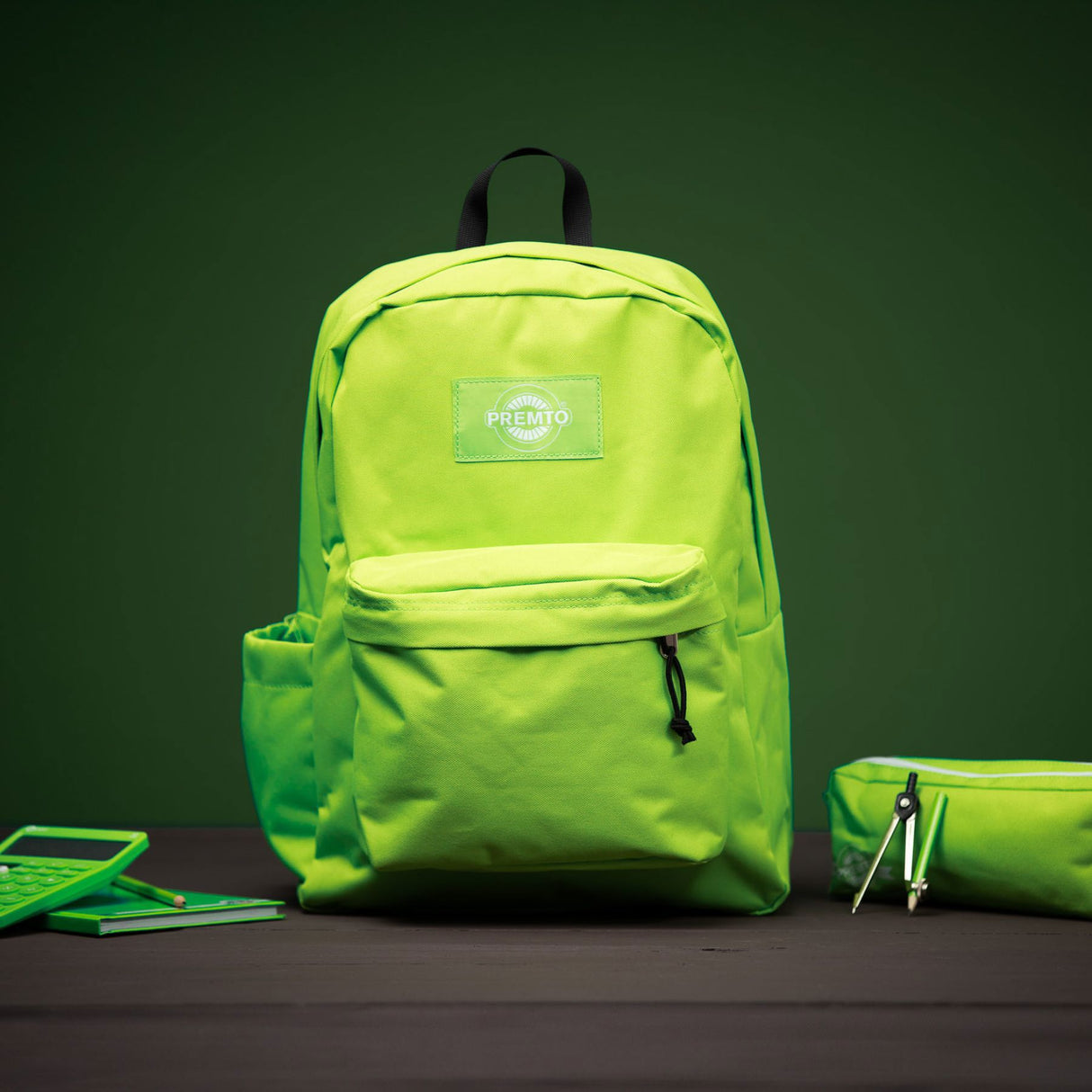 Premto Backpack - 26 Litre - Caterpillar Green by Premto on Schoolbooks.ie