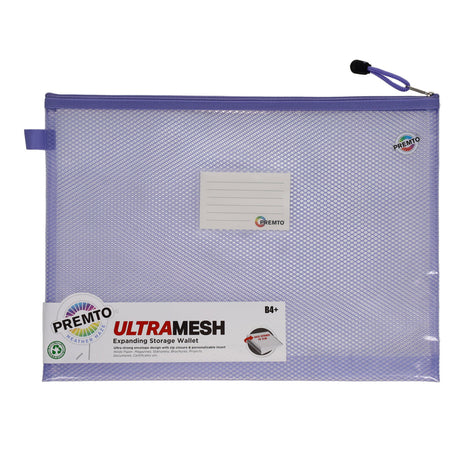 Premto - B4+ Ultramesh Expanding Wallet - Heather Haze by Premto on Schoolbooks.ie