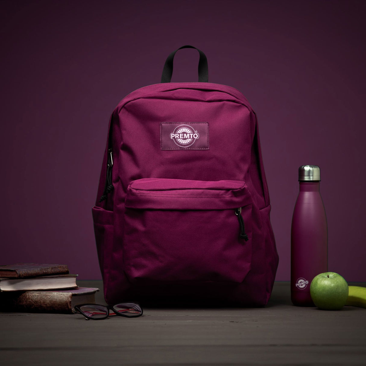 Premto Backpack - 26 Litre - Grape Juice by Premto on Schoolbooks.ie