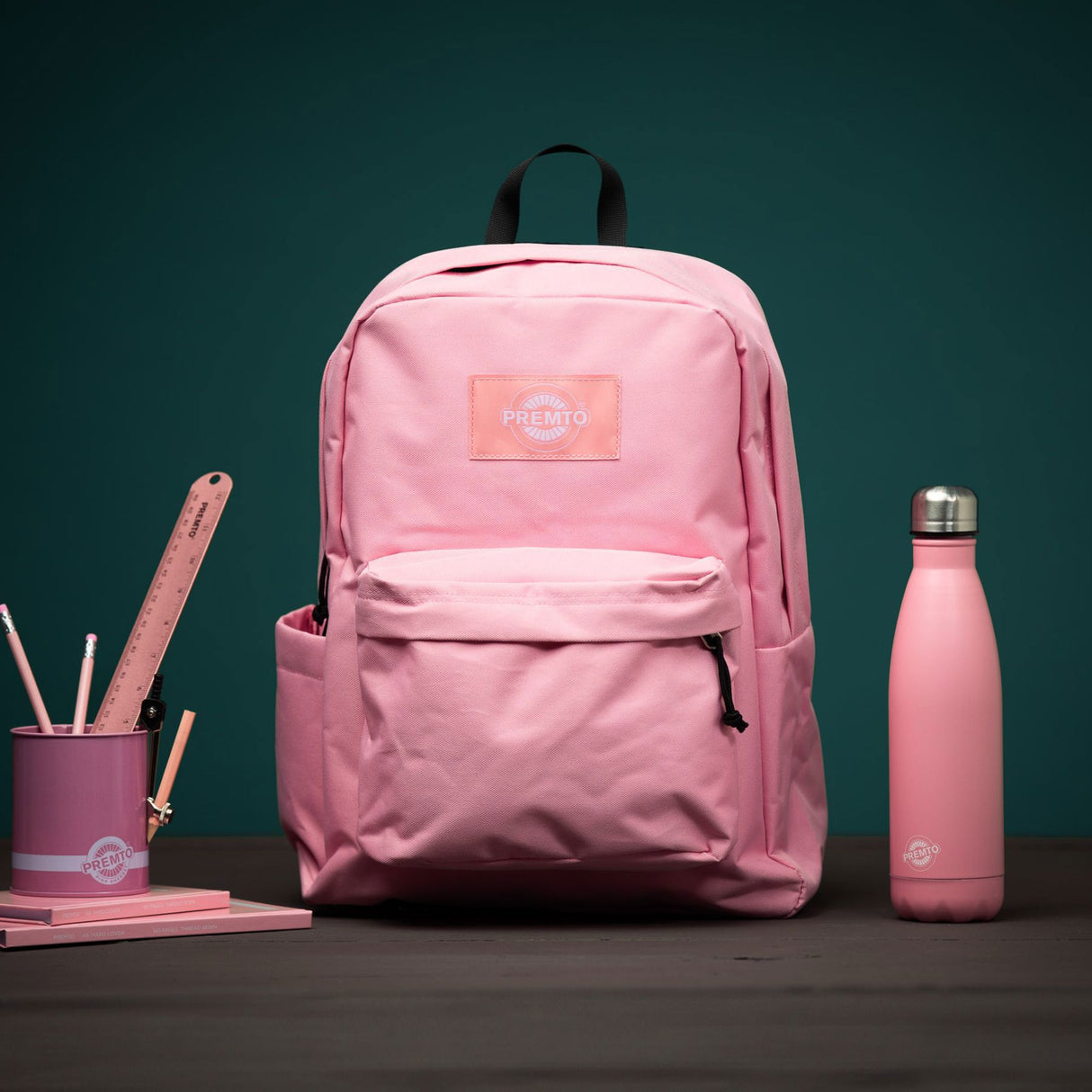 Premto Backpack - 26 Litre - Pink Sherbet by Premto on Schoolbooks.ie