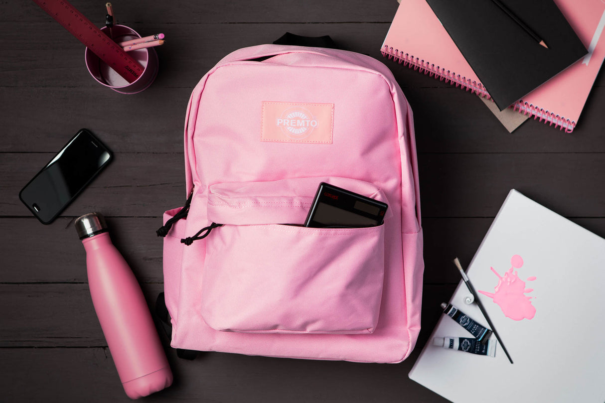 Premto Backpack - 26 Litre - Pink Sherbet by Premto on Schoolbooks.ie