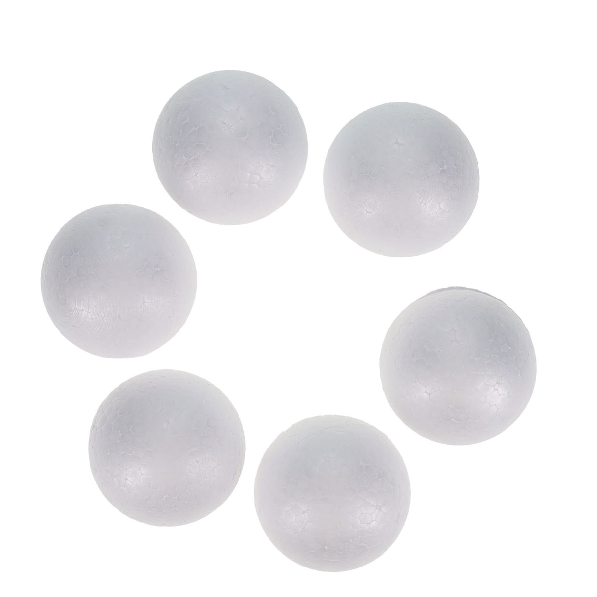 Icon - Styrofoam Spheres - 80mm - Pack of 6 by Icon on Schoolbooks.ie