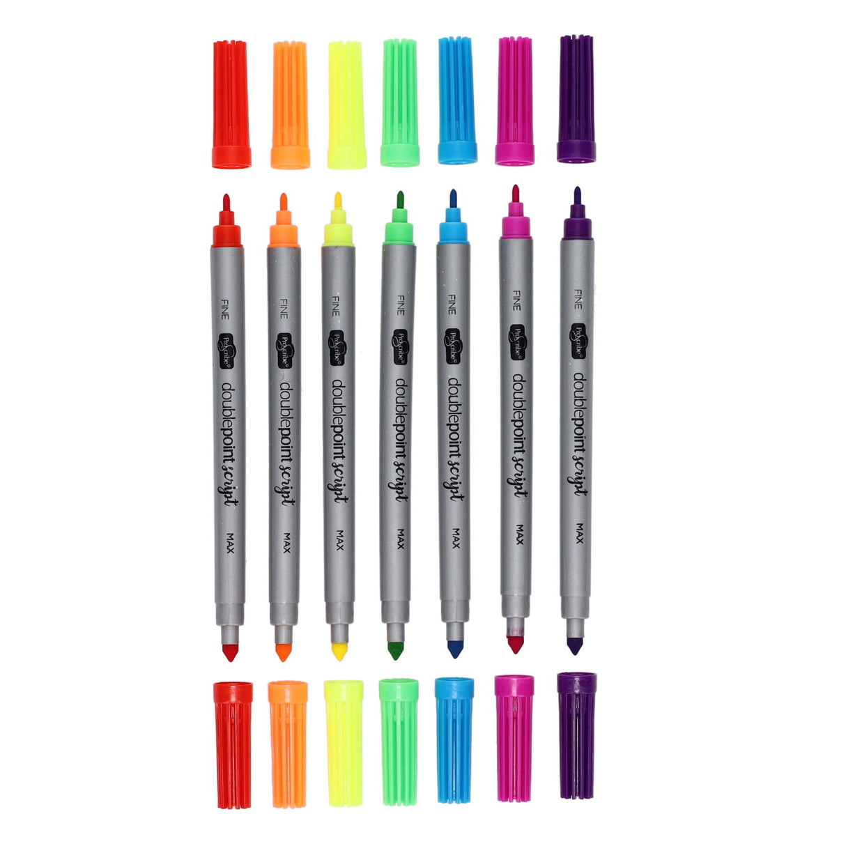 ProScribe - Pack of 12 Double Sided Thick / Thin Markers by ProScribe on Schoolbooks.ie