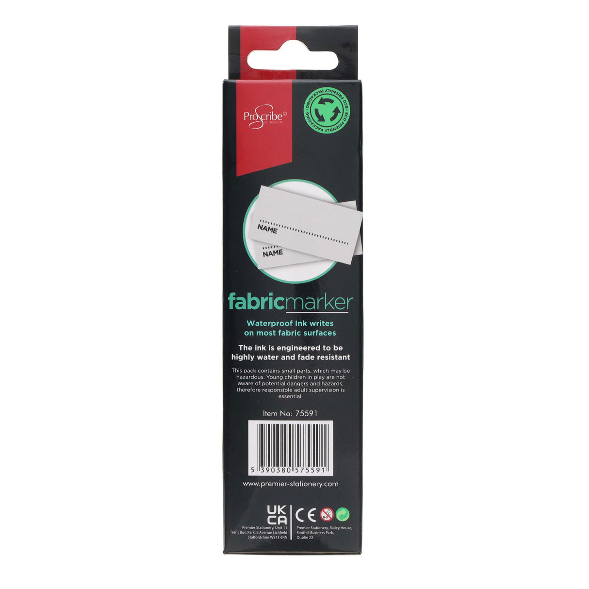 Proscribe - Fabric Marker with 30 Iron-on Tags by ProScribe on Schoolbooks.ie
