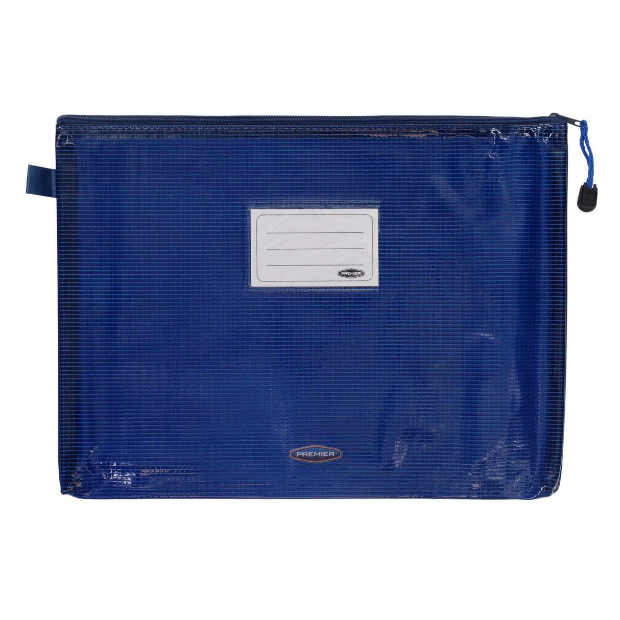 Premto - A4+ Extra Durable Mesh Wallet - Admiral Blue by Premto on Schoolbooks.ie