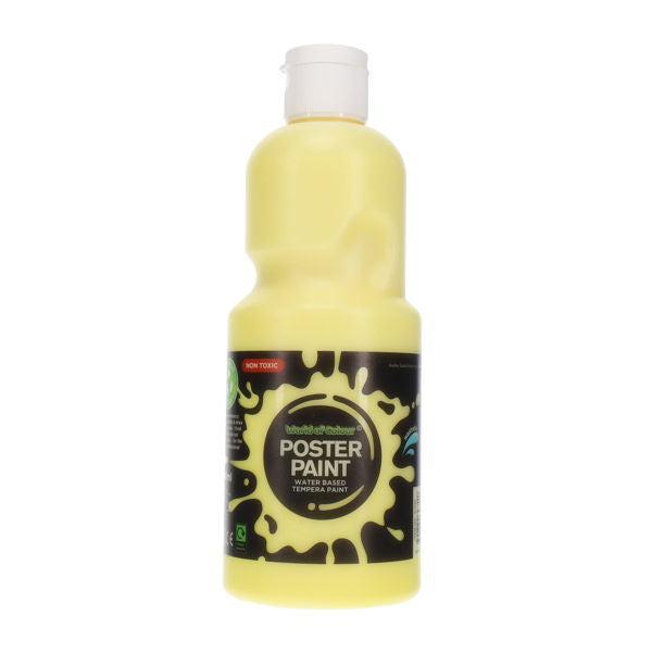 World of Colour - Poster Paint - 500ml - Lemon Yellow by World of Colour on Schoolbooks.ie