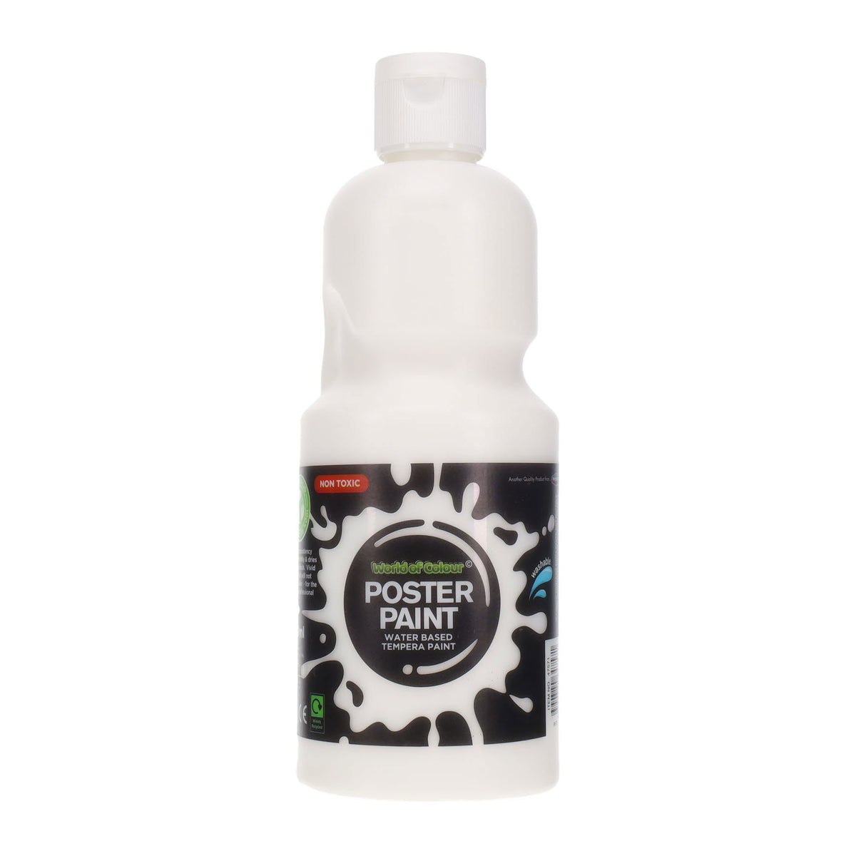 World of Colour - Poster Paint - 500ml - White by World of Colour on Schoolbooks.ie