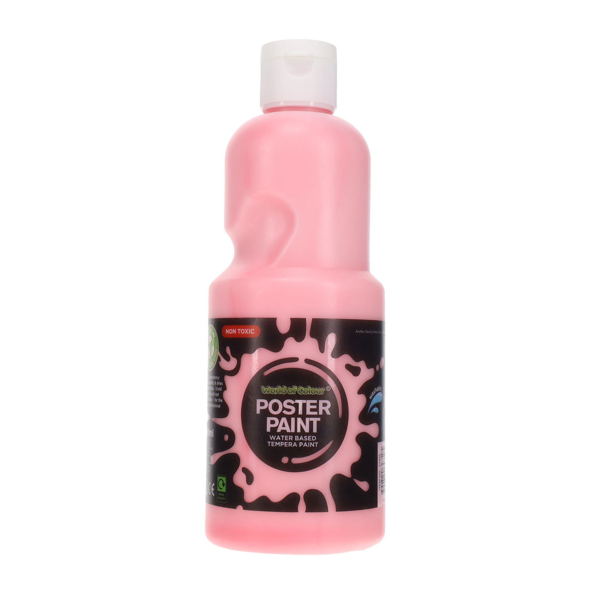 World of Colour - Poster Paint - 500ml - Pink by World of Colour on Schoolbooks.ie