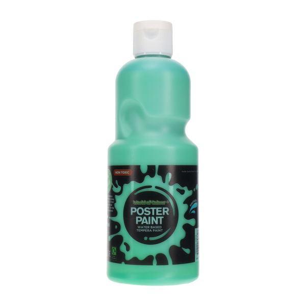 World of Colour - Poster Paint - 500ml - Emerald Green by World of Colour on Schoolbooks.ie