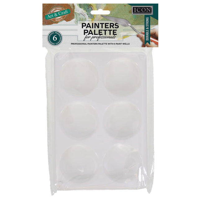 Icon Craft Plastic Paint Palette by Icon Craft on Schoolbooks.ie