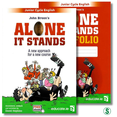 Alone it Stands + FREE Portfolio Book by Educate.ie on Schoolbooks.ie