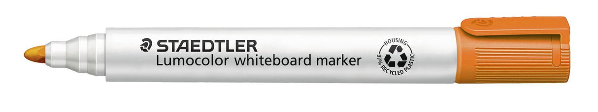 Staedtler - Lumocolor Whiteboard Marker - Bullet Tip - Box of 6 - Assorted Colours by Staedtler on Schoolbooks.ie