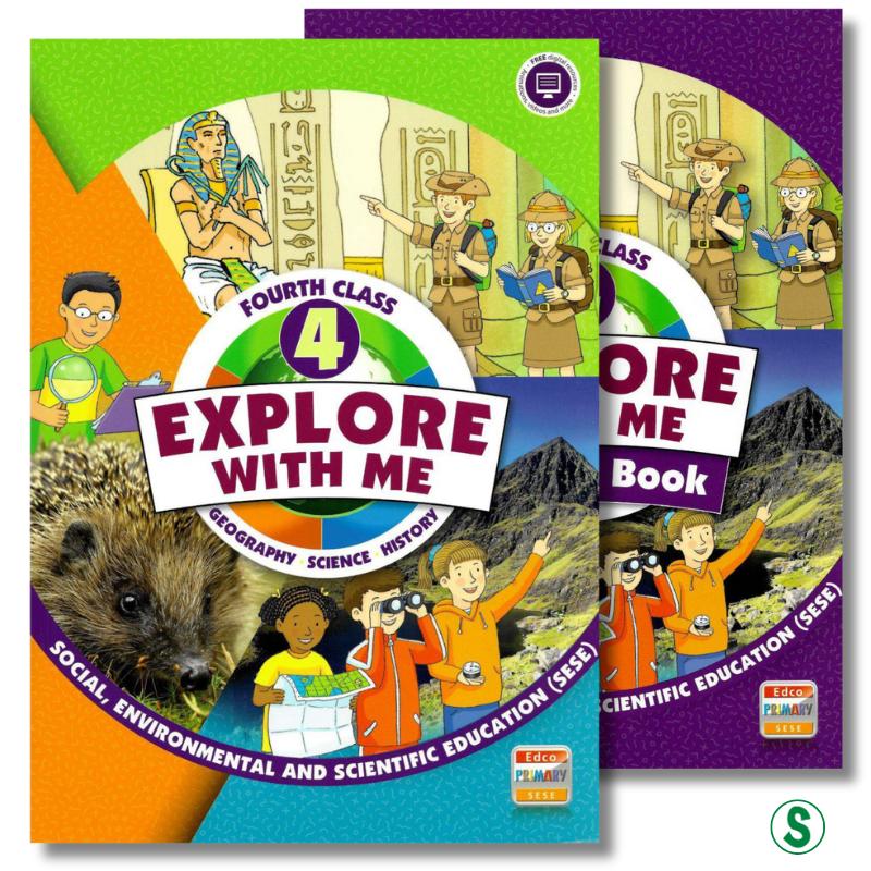 Explore with Me 4 - Pack - Pupil Book & Activity Book - Fourth Class by Edco on Schoolbooks.ie