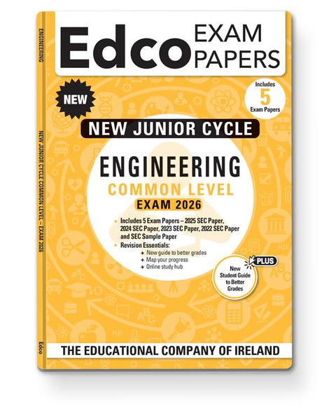 Exam Papers - Junior Cycle - Engineering - Common Level - Exam 2026 by Edco on Schoolbooks.ie