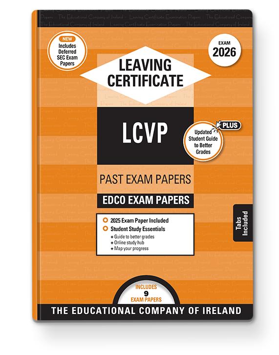 Exam Papers - Leaving Cert - LCVP - Exam 2026 by Edco on Schoolbooks.ie