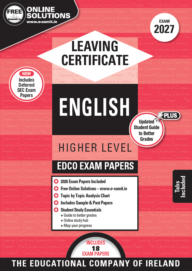 Exam Papers - Leaving Cert - English - Higher Level - Exam 2027