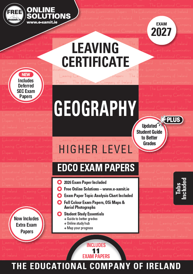 Exam Papers - Leaving Cert - Geography - Higher Level - Exam 2027