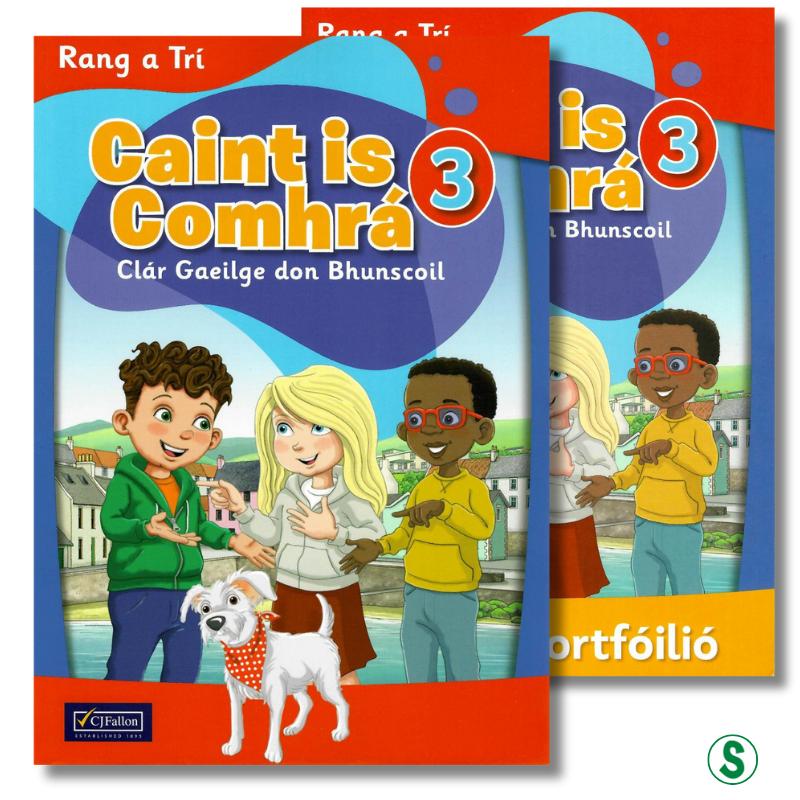 Caint is Comhrá 3 - Textbook and Portfolio Book - Set by CJ Fallon on Schoolbooks.ie