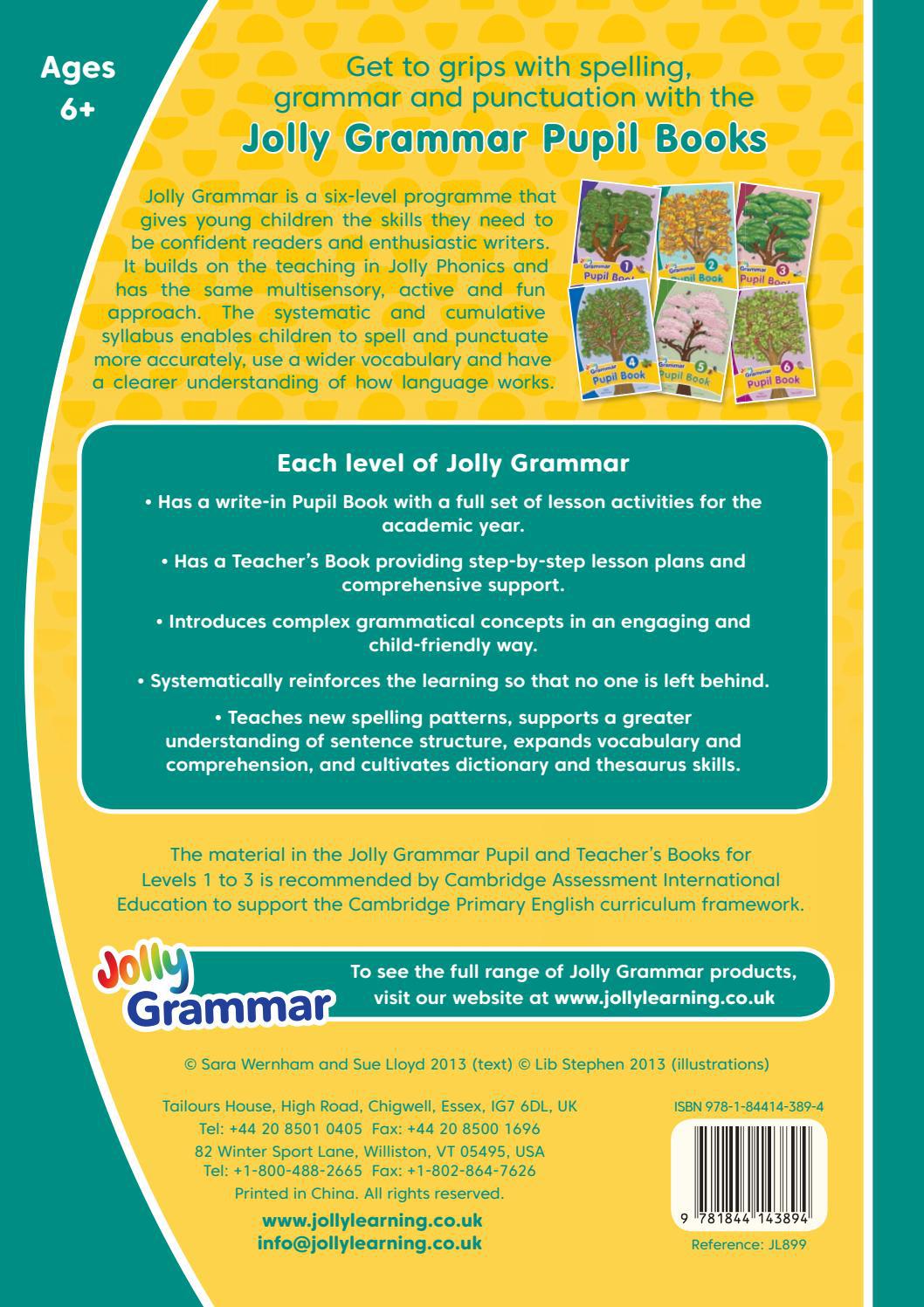 ■ Jolly Grammar 2 - Pupil Book by Jolly Learning Ltd on Schoolbooks.ie