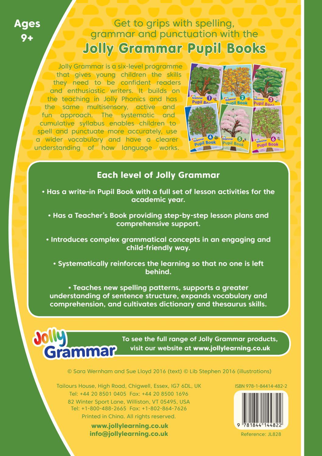 ■ Jolly Grammar 5 - Pupil Book by Jolly Learning Ltd on Schoolbooks.ie