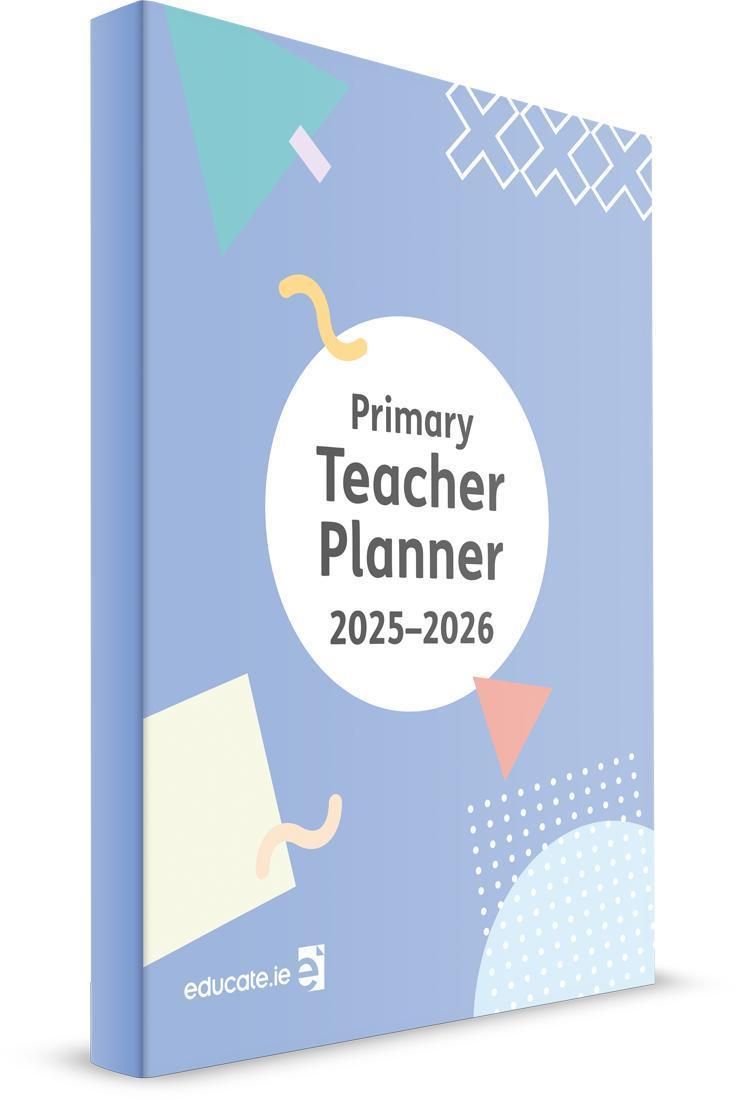 Educate.ie - Primary Teacher Planner 2025-2026 by Educate.ie on Schoolbooks.ie