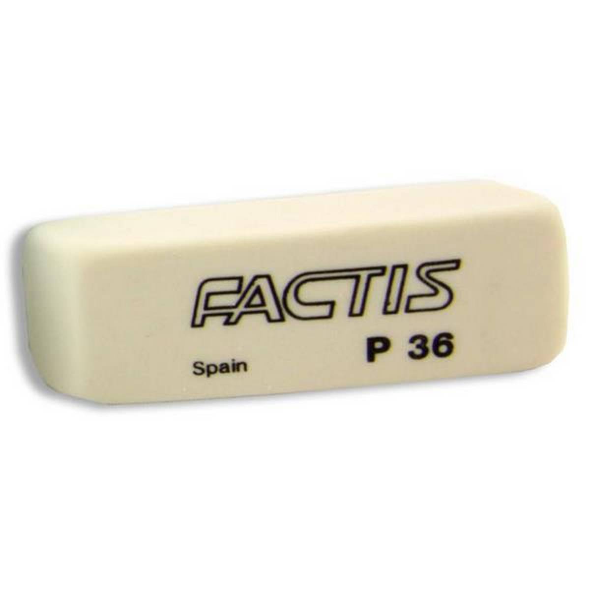 Factis - White Eraser - P36 by Factis on Schoolbooks.ie