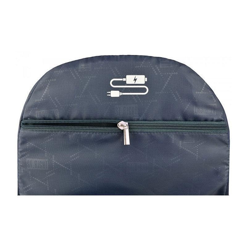 St.Right - Pixel Cubes - 4 Compartment Backpack - BP4 by St.Right on Schoolbooks.ie