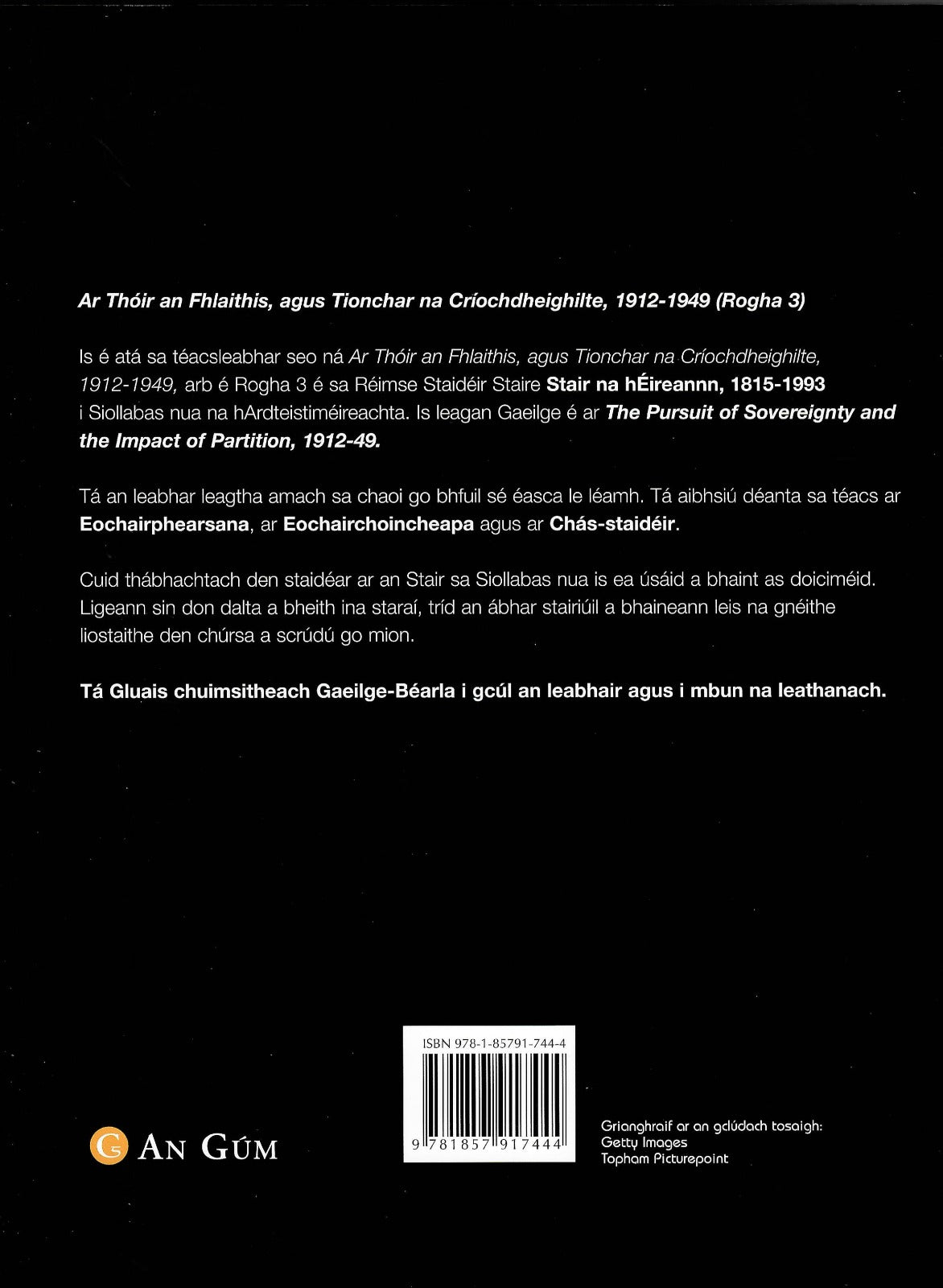 Ar Thoir an Fhlaithis agus Tionchar na Criochdhei 1919 - 1949 by An Gum on Schoolbooks.ie