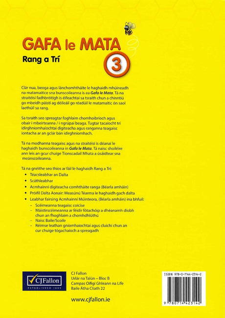 Gafa le Mata 3 - Rang a Trí by CJ Fallon on Schoolbooks.ie
